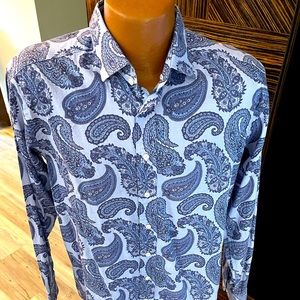 Men’s Etro paisley button down